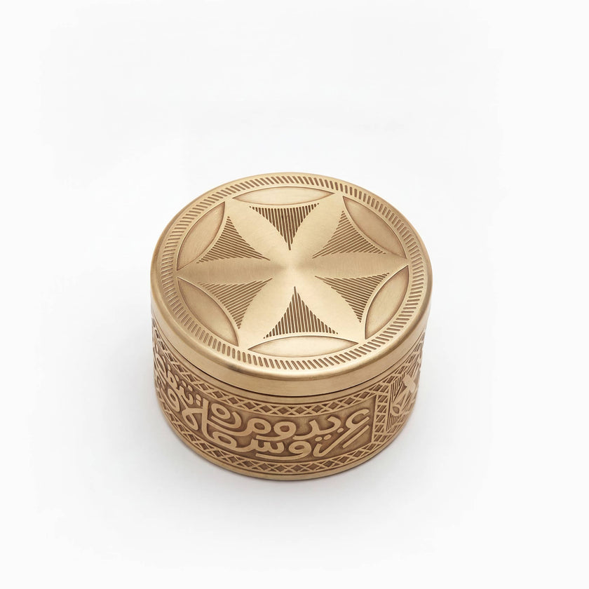 Oasis Brass Jewellery Box